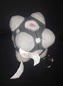 Llavero de felpa Portal 2 Companion Cube 2012 válvula - Imagen 1 de 1