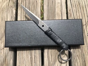 EDC Karambit Fixed Knife Blade Outdoor Camping Hunting Tactical Straight Knives - Picture 1 of 6