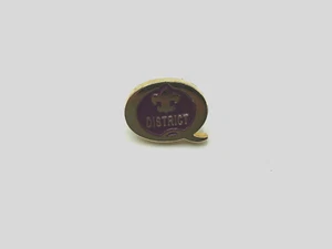 BSA Lapel Pin District Q Fleur De Lis Uniform Pin Boy Scouts Scouting Vintage - Picture 1 of 6