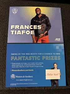 Frances Tiafoe 5 x 7 Bilderkarte TENNIS 2023 Western & Southern Open ATP/WTA - Bild 1 von 1