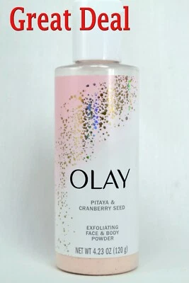 Olay Pitaya & Cranberry Seed Exfoliating Face Body & Powder 4.23oz - Image 1 of 3