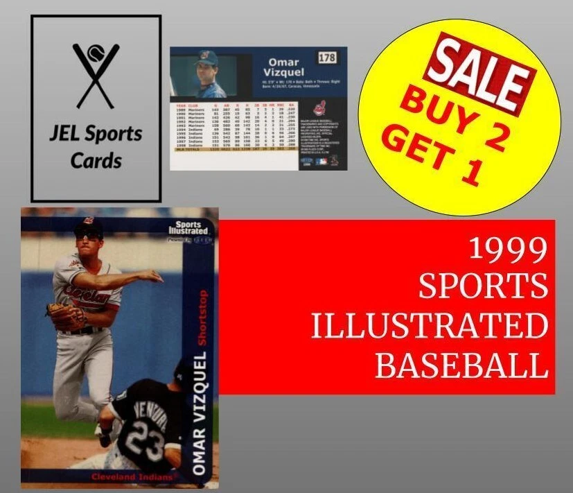 1999 FLEER SPORTS ILLUSTRATED BASEBALL TC~COMPLETE YOUR SET~YOU PICK~BUY 2 GET 1 - Image 1 of 3