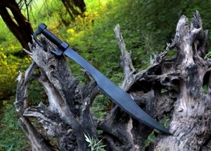 King Leonidas 300 Spartan Greek Warrior Carbon Coated Steel Functional Sword - Picture 1 of 6