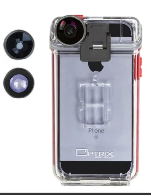 Optrix by Body Glove CRC94660 2 Lens Action Cam Kit for iPhone 5/5s/SE - Image 1 of 4