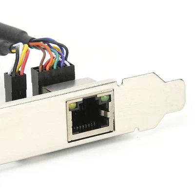 Network Card Mini Pci-E To Gigabit Desktop Computer Accessory Wired Free-D BAJ - Image 1 of 4