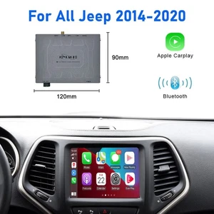 Wireless CarPlay Android Auto Kit For Jeep Cherokee,Grand Cherokee, Compass..... - Picture 1 of 8