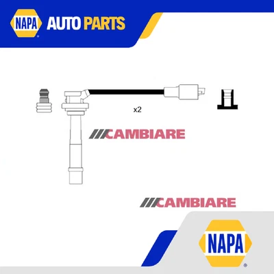 HT Leads Ignition Cables Set fits FIAT SEDICI FY 1.6 06 to 14 Cambiare Quality - Image 1 of 4