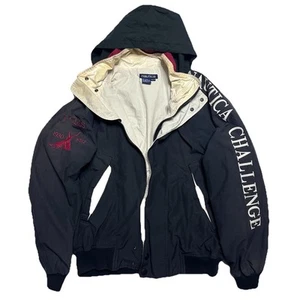 VINTAGE Nautica Challenge Men’s Jacket J Class Sailing Windbreaker Blue XXL - Picture 1 of 17