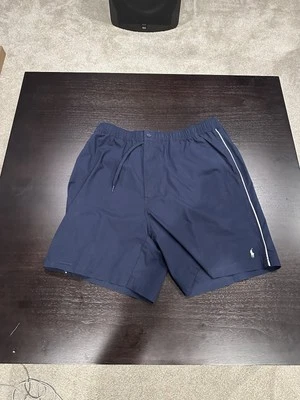 Pantalones Cortos Vintage Polo Ralph Lauren Para Hombre Calce Clásico 6.5 Pulgadas, Azul Marino Grande Foto 1 de 4