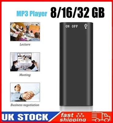 Spy Hidden Mini MP3 Digital Voice Activated Recorder 96 Hours Audio Recording - Image 1 of 4