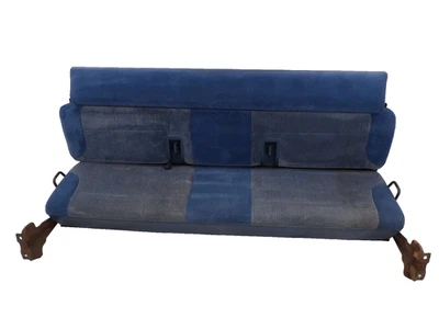Asiento de banco trasero Ford F150 92-96 extendido súper cabina con respaldo OEM azul real Foto 1 de 4