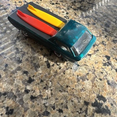 Hot Wheels Red Line 1968 Deora Aqua Mattel ¡Raro ambas tablas originales! Base USA Foto 1 de 4