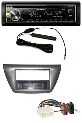 Pioneer MP3 USB CD DAB AUX Autoradio für Mitsubishi Lancer Evo 2004-2008 - Bild 1 von 4