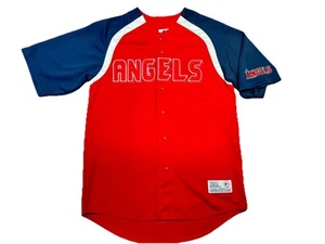 Anaheim Angels Baseball Jersey Men MEDIUM Los Angeles Dynasty Vintage - Picture 1 of 8