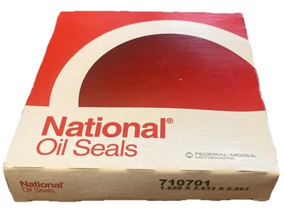 National Seal for Ford Super Duty 4X4 F250 F350 60 Front Axle Tube 2005-2022 - Image 1 of 3