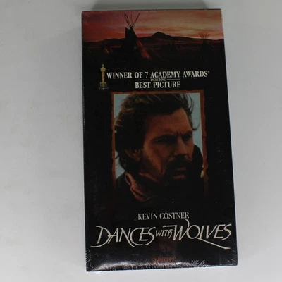 Dances With Wolves VHS 1990 Western Original Release Orion Pictures - Image 1 of 4