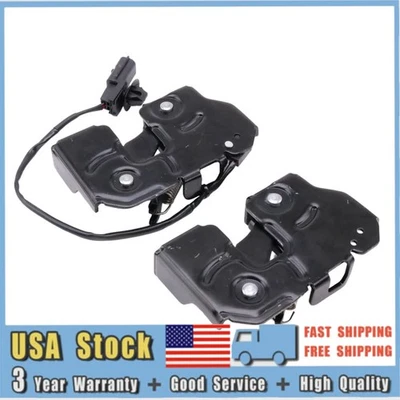 For Nissan 370Z GT-R Infiniti G25 G35 Q60 Passenger&Driver Side Hood Lock Latch - Imagem 1 de 4