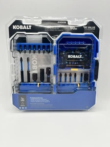 Juego de brocas de impacto Kobalt 50 piezas - selladas - Imagen 1 de 19