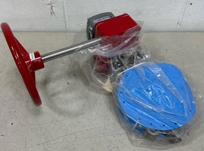 Bray Series 5A/5B 3" Manual Butterfly Valve 41-0300 w/ Status Monitor - Image 1 of 4