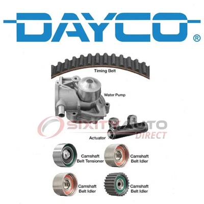 Dayco Timing Belt Kit with Water Pump for 1995-1997 Subaru Legacy 2.2L H4 - ag Foto 1 de 4