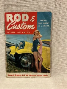 Vintage Rod & Custom Magazine Oct 1953 Volume 1 No. 6 - Picture 1 of 6