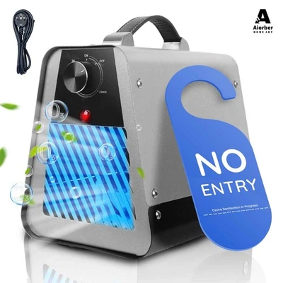 Aiorber Ozongenerator 10000mg/h Ozongerät, 2H-Timer für Auto,Rauch Geruch,Haus