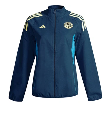 NEW COLLECTION CLUB AMERICA ADIDAS 2025-2026  JACKET  WOMAN LIGA MX MEN MEXICO - Image 1 of 4