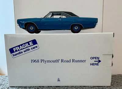 ¡Plymouth Road Runner 1968 Danbury como nuevo! ¡En perfecto estado! ¡Caja incluida! Foto 1 de 4