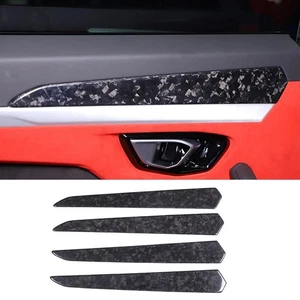 Forged Carbon Fiber Interior Door Panel Decor Cover For LAMBORGHINI URUS 2018-24 - Bild 1 von 11
