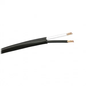 West Penn 25210 2C 10G Stranded Unshielded Plenum Wire - Black, 500ft (Open Box) - Picture 1 of 1