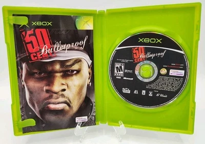 50 Cent: Bulletproof - (Xbox, 2005) *CIB* VGC* Black Label* Tested! FREE SHIP! - Image 1 of 4