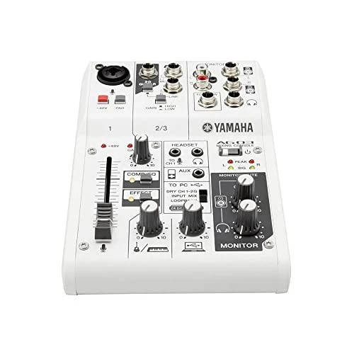 YAMAHA Webcasting Mischpult Audio Interface 3 Kanäle AG03 - Bild 1 von 2