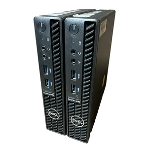 Qty 2 Dell OptiPlex 3080 Micro Desktop PC Intel I5-10500T, 8GB RAM NO HDD NO OS - Picture 1 of 7