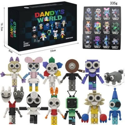 Dandy's World Minifigures Building Block Set Game Role Model Kids Toys Christmas