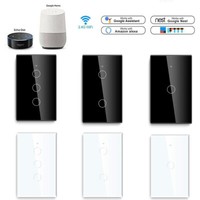 Smart Light Switch WIFI Wall Touch Panel App Timing Socket Alexa Google Home US
