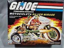 GI Joe Vintage Plastirama Argentina 1985 Silver Mirage Motorcycle SEALED