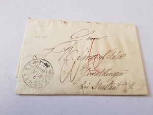 Carta Vorphila, 9.3.1850, Frankfurt n. Sisecklingen b. Neustadt, K2, #16 - Imagen 1 de 2