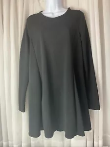 Show Me Your Mumu Womens Size Large Black Harrison Babydoll Dress Long Sleeve - Picture 1 of 9