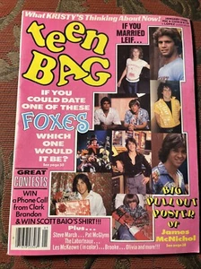 Teen Bag JANUARY 1980 Scott Baio Leif Garrett Shaun Cassidy - Picture 1 of 13