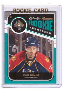 Scott Timmins 2011-12 O-Pee-Chee Marquee Rookie Card #584
