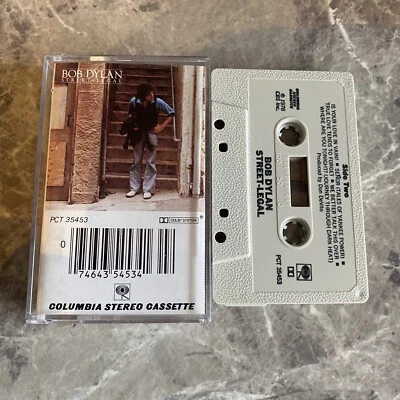 Bob Dylan Street Legal Cassette Ciear PCT 35453 (US VERSION) Import - Image 1 of 3
