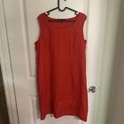 Ladies Size 14 See Saw Linen Dress