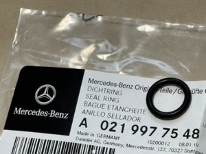 NEW Mercedes-Benz Diesel Fuel Injector Pump Stop Solenoid Gasket A0219977548 - Bild 1 von 5