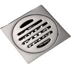 Machine à laver les odeurs de toilette à drain de plancher carré 304 en acier inoxydable LG Flow