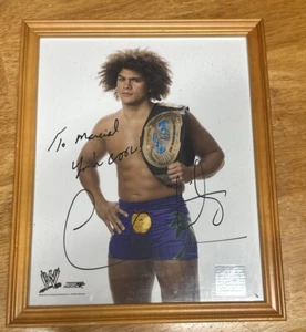 Carlito Autographed Signed FRAMED 8X10 Photograph Wrestling WWE - Picture 1 of 4