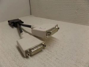Dell DMS-59 to Dual DVI-D Splitter Cable Male to Female 0H9361 Molex - Picture 1 of 3