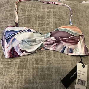 Sujetador bikini para mujer BCBGMAXAZRIA estándar Bandeau crossback top 6 (L) - Imagen 1 de 2