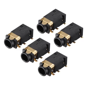 3.5 mm Audio Jack Connector PCB Mount Female Socket 6 Pin PJ-311D/PJ-342B 5pcs - Afbeelding 1 van 4