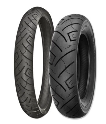 Shinko 777 80/90-21 Kit Neumáticos Delanteros y 180/70-15 Traseros Kawasaki VN800/900 Personalizado Foto 1 de 3