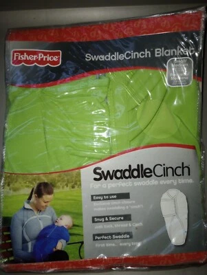 Manta para bebé FISHER PRICE Swaddle Cinch (Sm./M., verde, 0-4 meses, 7-14 lbs.) Foto 1 de 2